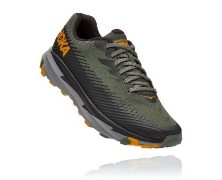 Hoka One One Torrent 2 - Sapatos De Caminhada Homem Douradas Amarelas | PT-UVPoPMP